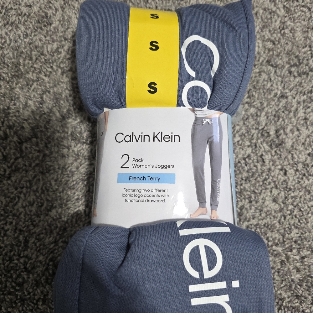 NWT Calvin Klein Women's Blue Joggers